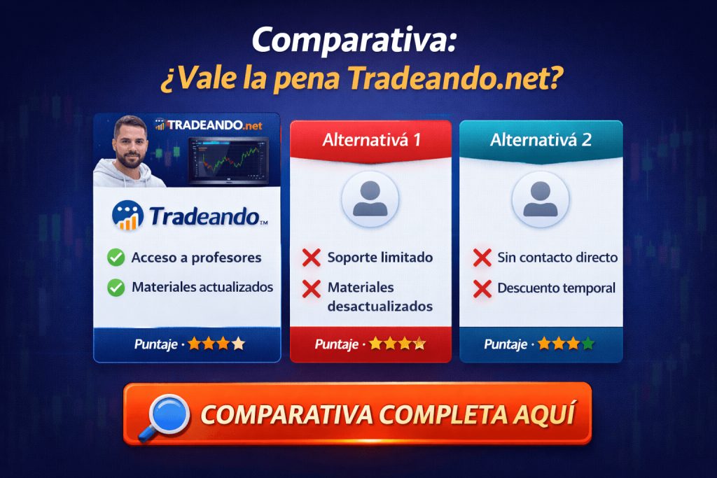 Comparativa Tradeando.net opiniones y alternativas de trading"