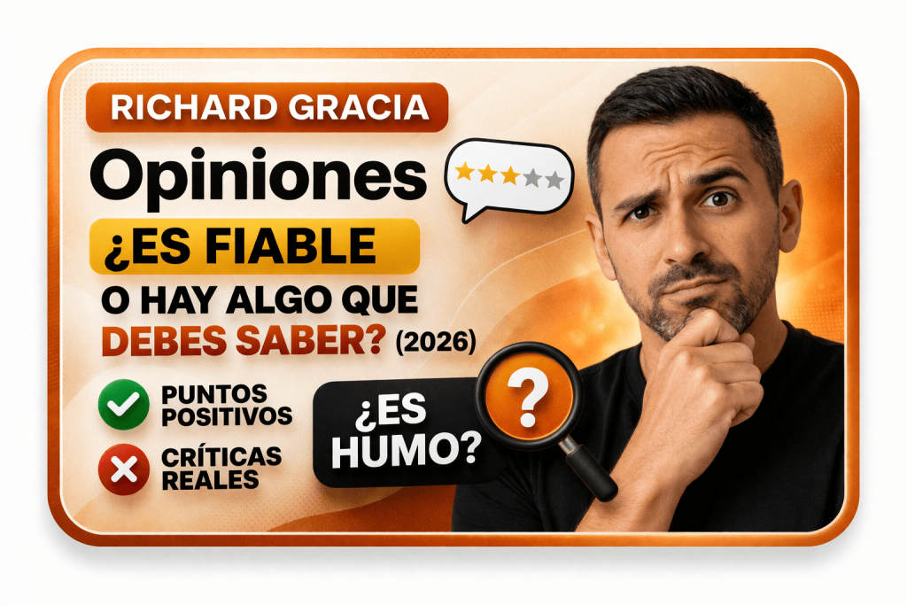 richard gracia opiniones es fiable