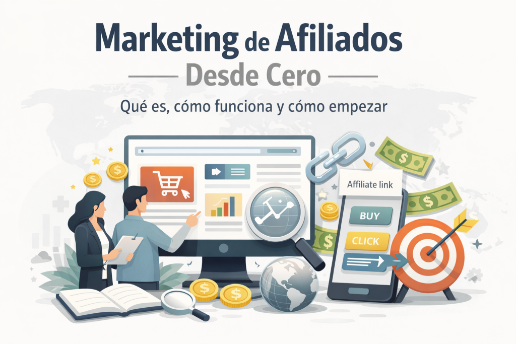 Marketing de afiliados guía desde cero