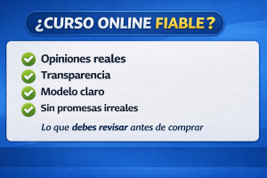 ¿Son fiables los cursos online en 2026? Opiniones reales y qué debes analizar