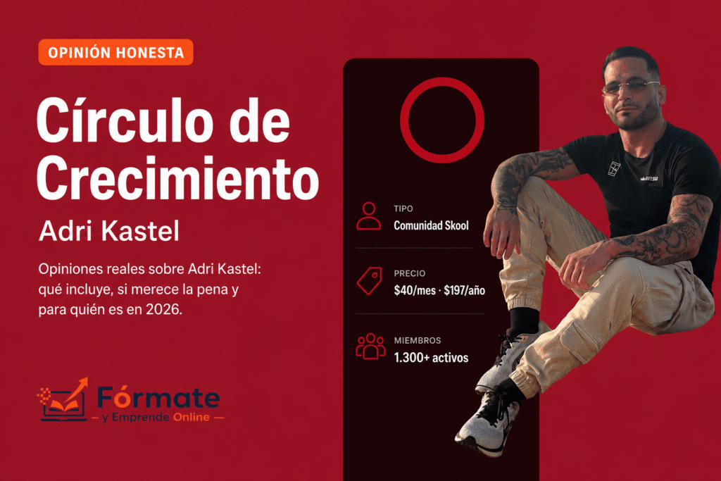 Círculo de Crecimiento de Adri Kastel - Opinión honesta y análisis completo 2026
