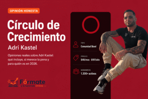 ⭕Círculo de Crecimiento Adri Kastel: ¿comunidad real o otro curso más envuelto en Skool?